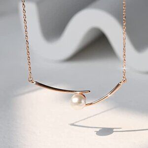 Dainty Heart Pendant Shiny Choker Necklace 925 Sterling Silver Necklace Gold